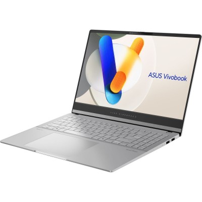 Ноутбук ASUS Vivobook S 15 M5506UA-MA055 15.6&quot; 3K OLED, AMD R7-8845HS, 32GB, F1TB, UMA, noOS, Сріблястий