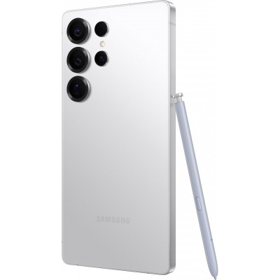 Смартфон Samsung Galaxy S25 Ultra 5G (S938) 6.9' 12/512ГБ, 2SIM, 5000мА•год, білий сріблястий титановий