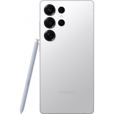 Смартфон Samsung Galaxy S25 Ultra 5G (S938) 6.9' 12/512ГБ, 2SIM, 5000мА•год, білий сріблястий титановий