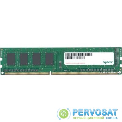 Модуль памяти для компьютера DDR3 8GB 1600 MHz Apacer (AU08GFA60CATBGC)