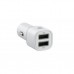 Зарядное устройство 2E Dual USB Car Charger 2.4A&2.4A, white (2E-ACR01-W)