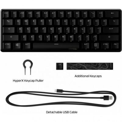 Клавиатура HyperX Alloy Origins 60 (HKBO1S-RB-RU/G)