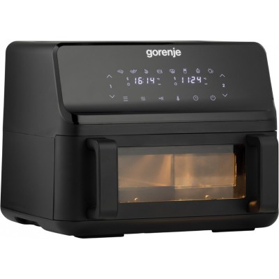 Мультипіч Gorenje 2700Вт, чаша-9л, сенсорне керування, 8 авто. програм, пластик, чорний