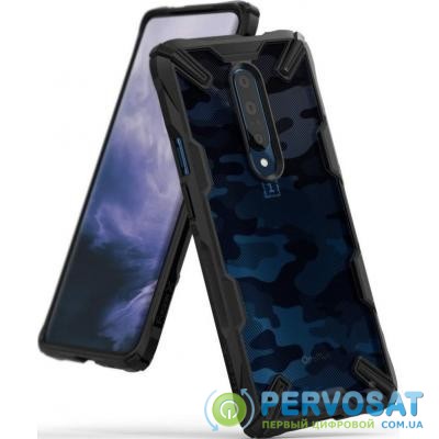 Чехол для моб. телефона Ringke Fusion X Design для OnePlus 7 Pro Camo Black (RCO4545)