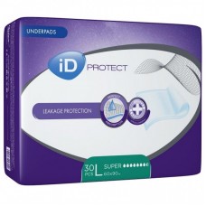 Пелюшки для малюків ID Proteсt Super 90 x 60 см. 30 шт. (5411416047940) Пелюшки для малюків ID Proteсt Super 90 x 60 см. 30 шт. (5411416047940)