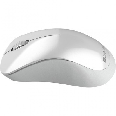 Мишка CANYON MW-11 Wireless Pixart White Grey (CNE-CMSW11PW)