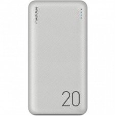 Батарея універсальна MakeFuture 20000 mAh Li-Pol2*USB White (MPB-201WH) Батарея універсальна MakeFuture 20000 mAh Li-Pol2*USB White (MPB-201WH)