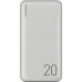 Батарея универсальная MakeFuture 20000 mAh Li-Pol2*USB White (MPB-201WH)