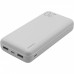 Батарея универсальная MakeFuture 20000 mAh Li-Pol2*USB White (MPB-201WH)