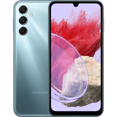 Смартфон Samsung Galaxy M34 5G (M346) 6.5" 8/128ГБ, 2SIM, 6000мА•год, синій