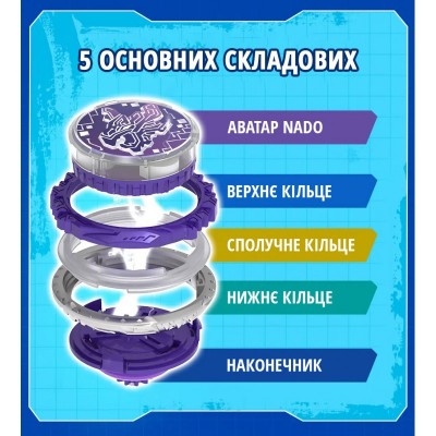 Дзиґа Infinity Nado VI Advanced Pack Чарівний Дракон світу мрій (Dream World Magic Dragon)