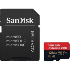 Карта пам'яті SANDISK 128GB microSDXC class 10 UHS-I U3 A2 Extreme Pro (SDSQXCY-128G-GN6MA) Карта пам'яті SANDISK 128GB microSDXC class 10 UHS-I U3 A2 Extreme Pro (SDSQXCY-128G-GN6MA)