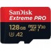 Карта памяти SANDISK 128GB microSDXC class 10 UHS-I U3 A2 Extreme Pro (SDSQXCY-128G-GN6MA)