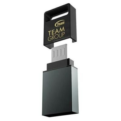 USB флеш накопичувач Team 16GB M151 Gray USB 2.0 OTG (TM15116GC01)