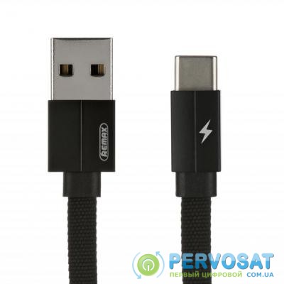 Дата кабель USB 2.0 AM to Micro 5P 1.0m Kerolla black Remax (RC-094M1M-BLACK)
