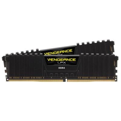 Модуль памяти для компьютера DDR4 32GB (2x16GB) 3200 MHz Vengeance LPX Black CORSAIR (CMK32GX4M2E3200C16)