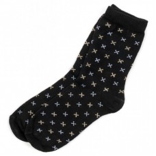Шкарпетки Bross з зірками (17262-9G-black) Шкарпетки Bross з зірками (17262-9G-black)