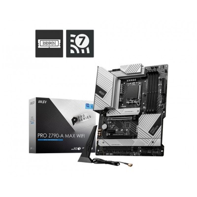 Материнcька плата MSI PRO Z790-A MAX WIFI s1700 Z790 4xDDR5 HDMI DP Wi-Fi BT ATX