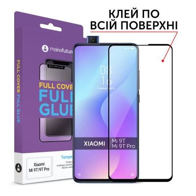 Стекло защитное MakeFuture Xiaomi Mi 9T Full Cover Full Glue (MGF-XM9T)