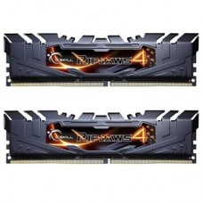Модуль пам'яті для комп'ютера DDR4 16GB (2x8GB) 3000 MHz Ripjaws4 Black G.Skill (F4-3000C15D-16GRK)