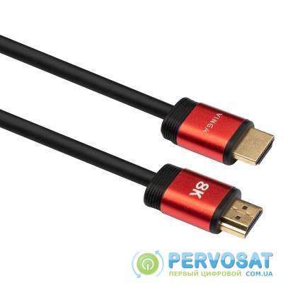 Кабель мультимедийный HDMI to HDMI 3.0m v2.1 8K Vinga (VCPHDMIMM213)