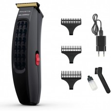 Машинка для стрижки Rowenta Karl Lagerfeld Cut & Style Stylization, акум., роторний мотор, насадок-3, 180хв роботи, сталь, чорний Машинка для стрижки Rowenta Karl Lagerfeld Cut & Style Stylization, акум., роторний мотор, насадок-3, 180хв роботи, сталь, чорний