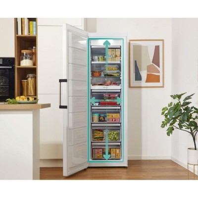 Морозильна камера Gorenje, 185.5x59.5х66.3, 280л, 1дв., A++, NF, диспл зовн., інвертор, білий