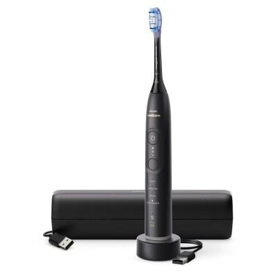 Щітка зубна електр. Philips, Sonicare 7100 Series, 62т. колив/хв, насадок-1, футляр, чорний