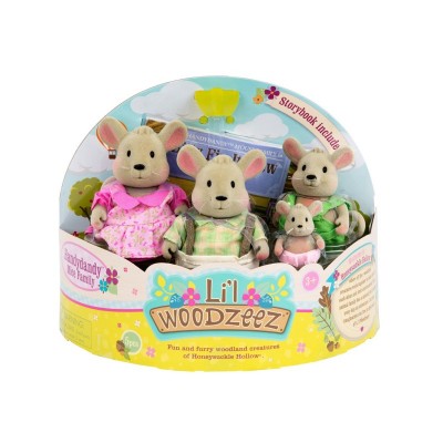 Набір фігурок Li'l Woodzeez Сім'я Мишей Набір фігурок Li'l Woodzeez Сім'я Мишей