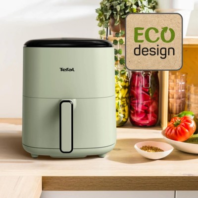 Мультипіч Tefal Easy Fry Max, 1500Вт, чаша-5л, сенсорне керув., 10 програм, пластик, світло-зелений