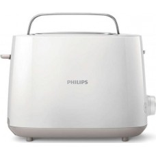 Тостер Philips Daily Collection, 830Вт, пластик, кришка від пилу, білий Тостер Philips Daily Collection, 830Вт, пластик, кришка від пилу, білий