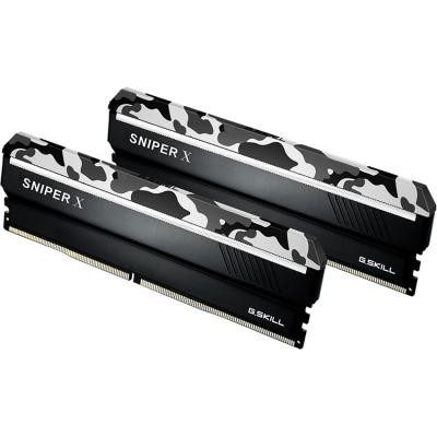 Модуль пам'яті для комп'ютера DDR4 16GB (2x8GB) 3200 MHz Sniper X G.Skill (F4-3200C16D-16GSXWB)