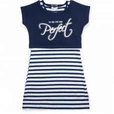 Плаття Breeze в полоску с топом (12358-128G-blue) Плаття Breeze в полоску с топом (12358-128G-blue)