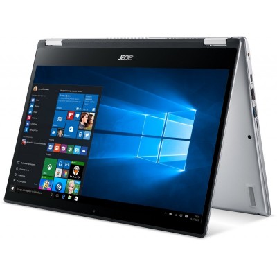 Ноутбук Acer Spin 3 SP314-54N 14FHD IPS Touch/Intel i7-1065G7/16/512F/int/W11/Silver