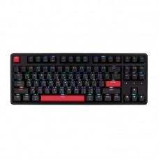 Клавіатура механічна Keychron C3 Pro 87Key, K pro Brown, USB-A, QMK, Hot-swap, EN/UKR, RGB, чорний Клавіатура механічна Keychron C3 Pro 87Key, K pro Brown, USB-A, QMK, Hot-swap, EN/UKR, RGB, чорний