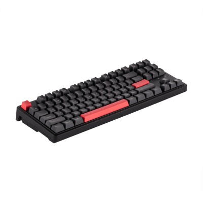 Клавіатура механічна Keychron C3 Pro 87Key, K pro Brown, USB-A, QMK, Hot-swap, EN/UKR, RGB, чорний