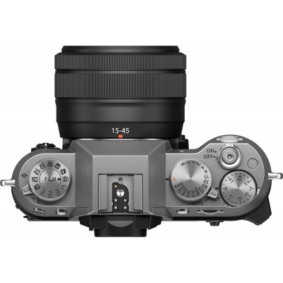 Цифр. фотокамера Fujifilm X-T50 + XC 15-45mm F3.5-5.6 Kit  Silver