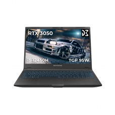 Ноутбук Dream Machines RG3050-15 15.6FHD IPS, Intel i5-12450H, 32GB, F512GB, NVD3050-4, DOS, чорний