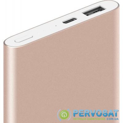 Батарея универсальная Xiaomi Mi Power bank Pro 10000mAh Type-C QC3.0 Gold (VXN4195US)
