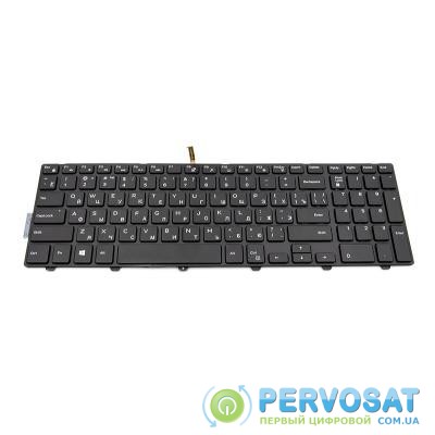 Клавиатура ноутбука PowerPlant DELL Inspiron 3541,5542 подсв,черный (KB311712)
