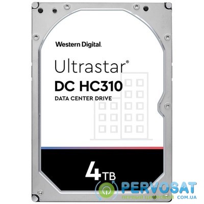 Жорсткий диск WD Ultrastar 3.5&quot; SATA 3.0 4TB 7200 256MB DC HC310 (HUS726T4TALE6L4)