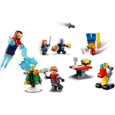 Новорічний календар LEGO Marvel 76196