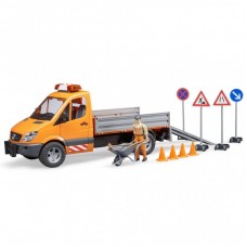 Спецтехніка Bruder МВ Sprinter дорожня служба + фігурка + аксесуари М1:16 (02537) Спецтехніка Bruder МВ Sprinter дорожня служба + фігурка + аксесуари М1:16 (02537)