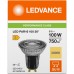 Лампа LEDVANCE GU10 8Вт 3000K 750Лм MR16 димується