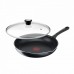 Сковорода з кришкою Tefal Day by Day, 20см, з кришкою, алюміній, бакеліт, скло, чорний