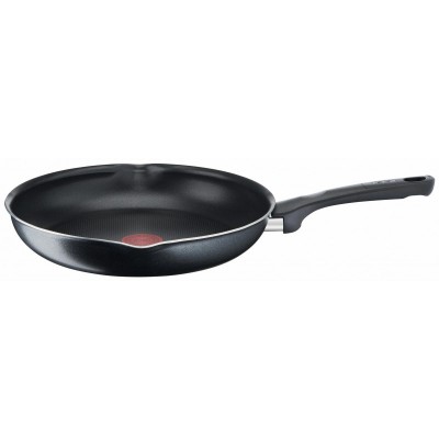 Сковорода з кришкою Tefal Day by Day, 20см, з кришкою, алюміній, бакеліт, скло, чорний