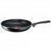 Сковорода з кришкою Tefal Day by Day, 20см, з кришкою, алюміній, бакеліт, скло, чорний