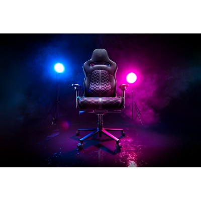 Крісло Razer Enki ПУ шкіра, 4D-Armrests, чорний Крісло Razer Enki ПУ шкіра, 4D-Armrests, чорний
