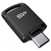 USB флеш накопитель Silicon Power 64GB C10 Black USB 3.1 / Type-C (SP064GBUC3C10V1K)