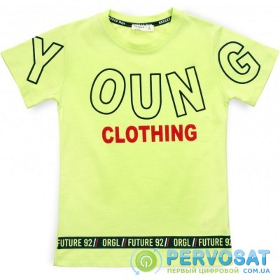 Футболка детская Breeze "YOUNG CLOTHING" (15159-134B-green)